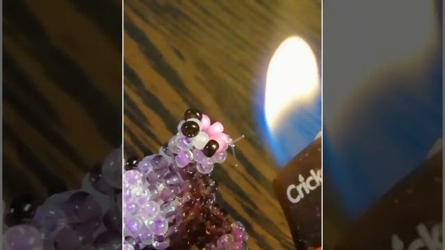 Морской дракончик из бисера. #амигуруми смотреть онлайн