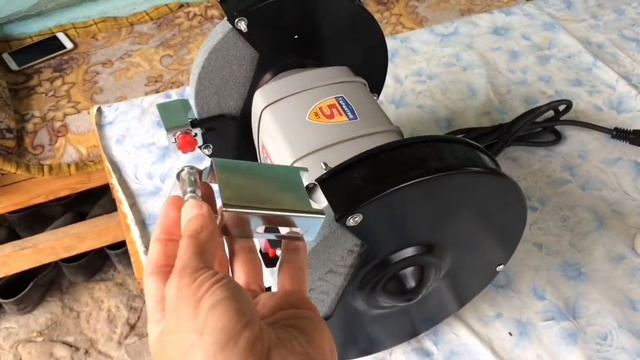 Точильный станок ЗУБР смотреть онлайн