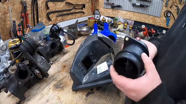 K04-015 Neuer Turbo für den Audi 80 1.8T Umbau und Luftmassenmesser Luftfilter anpassung смотреть онлайн