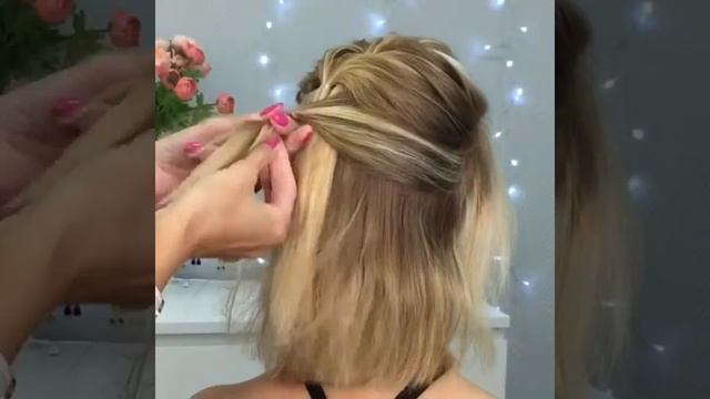 Макияж и прически Москва. Свадебный стилист Анна Мелостная. Прическа на короткие волосы смотреть онлайн