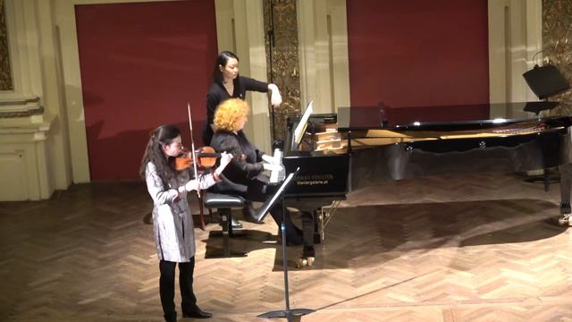 Louise Chisson & Tamara Atschba - Schumann Sonata n°1 смотреть онлайн