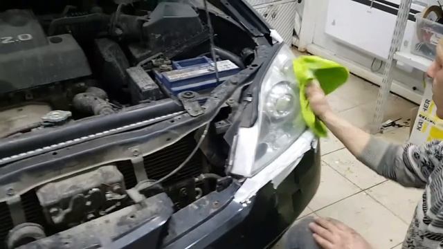 Nissan primera p12 реставрация фар смотреть онлайн