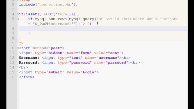 PHP User Login Tutorial смотреть онлайн