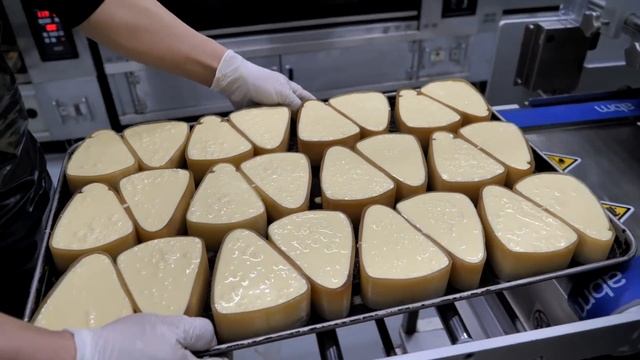 만화를 찢고나온 톰과 제리 치즈케이크! 압도적인 대량생산 현장! / Tom & Jerry cheesecake massive production / Korean Street Foo смотреть онлайн