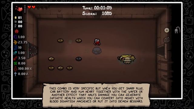 Yum Heart - Item Guide - The Binding of Isaac: Rebirth смотреть онлайн