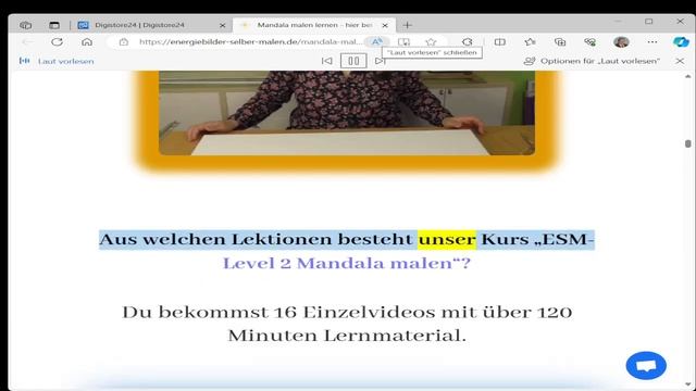 "Energiebilder selber malen" Online Videomalkurs "Mandala". Wolltest Du immer schon einmal ein... смотреть онлайн