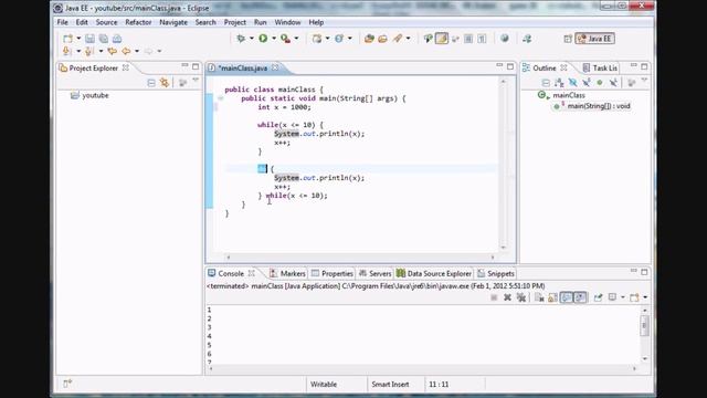 Java Programming - 9 - Do While Loops смотреть онлайн