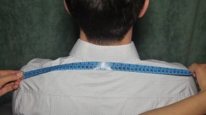 Замер ширины плеч