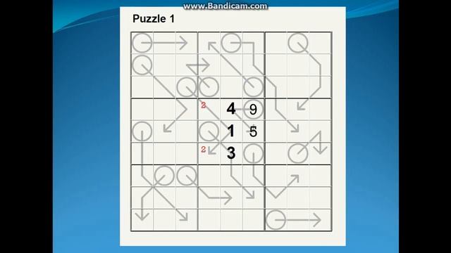 Sudokarrow (Arrow Sudoku) смотреть онлайн