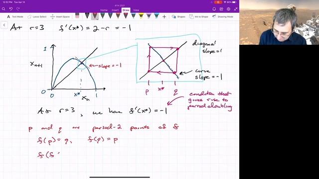 Logistic Map, Part 3: Bifurcation Point Analysis | Bottlenecks in Maps, Intermittency Chaos смотреть онлайн