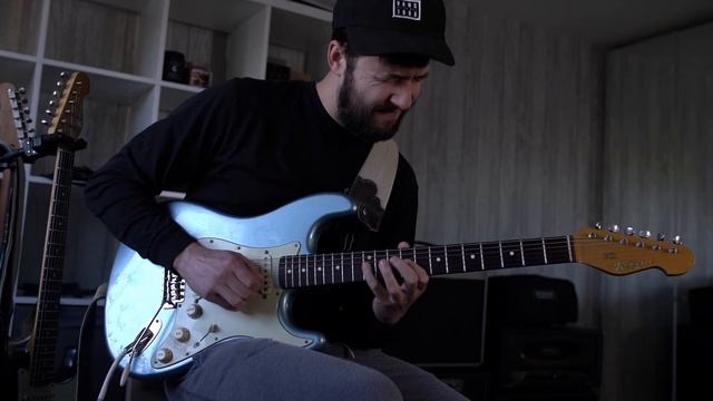 Monday Morning Blues || Line 6 HX Stomp and K Line Springfield (A lydian to C lydian backing track) смотреть онлайн