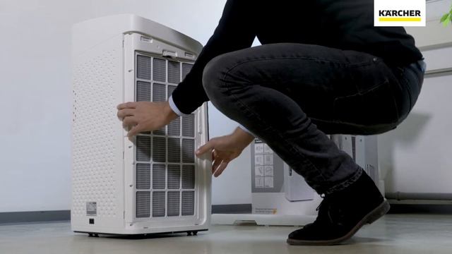How to start using Kärcher AF 100 - Mobile Air Purifier смотреть онлайн