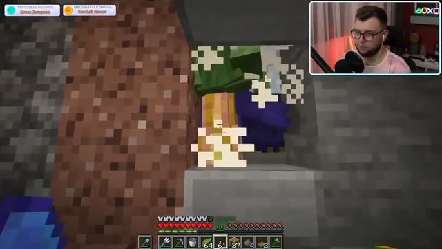 [16] НЕРКИН ПОСТРОИЛ САМУЮ ПРОСТУЮ ФЕРМУ ОПЫТА на МАЙНШИЛДЕ | MINECRAFT 1.17 смотреть онлайн