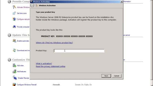 7 Windows Server 2008 R2 Node 2 Activation through KMS смотреть онлайн