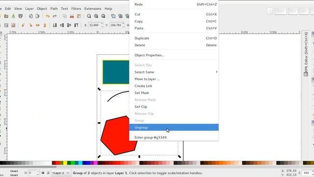Inkscape - 06 Organizzazione смотреть онлайн