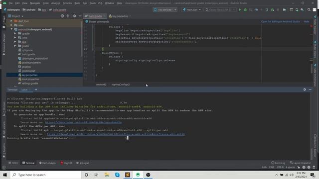 Could not get unknown property 'keystoreProperties' || Flutter смотреть онлайн