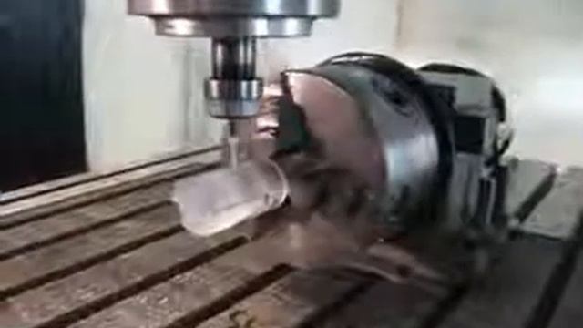 Фрезеровка сложной линзы из оргстекла (ЧПУ) смотреть онлайн