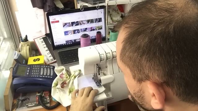 Singer 14 SH 654 Overlok Makinesi Testi смотреть онлайн
