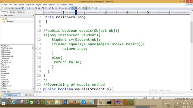 What is Different b/w equals and == |Online core Java Session Part-28 смотреть онлайн