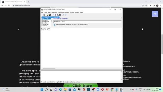 Hot to convert a BAT file into an EXE file смотреть онлайн