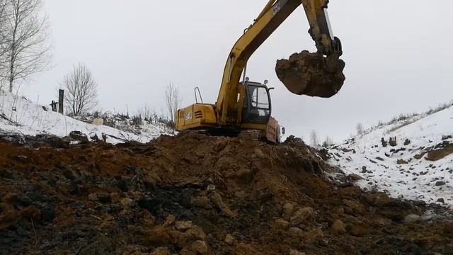 Очистка пруда, последние кубометры