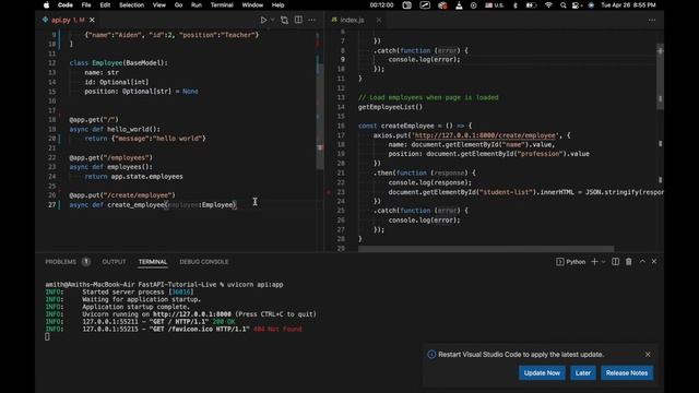 FastAPI + Python - Intro to APIs in 30 mins смотреть онлайн