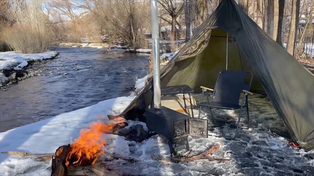 -40° Solo Camping 4 Days |  Extreme Winter Camping: Pushing The Limits In Subzero Temps