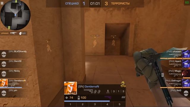 PeacekeeperS vs SaiNts | Showmatch | Standoff 2 смотреть онлайн