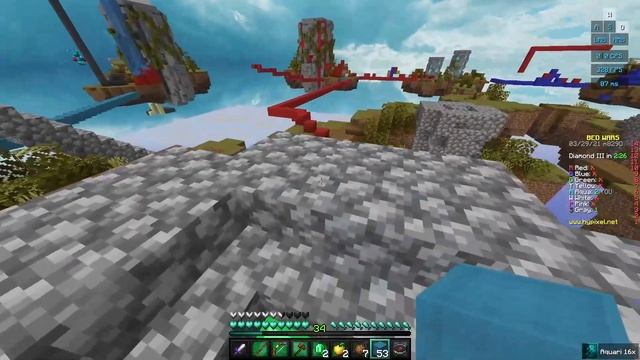 Playing Bedwars for the FIRST TIME USING LUNAR CLIENT... | Hypixel Bedwars смотреть онлайн