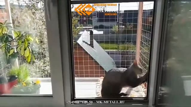 Решетки на окна "Антикошка" смотреть онлайн