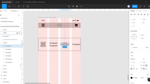 Figma Low Fidelity Wireframe Demo смотреть онлайн