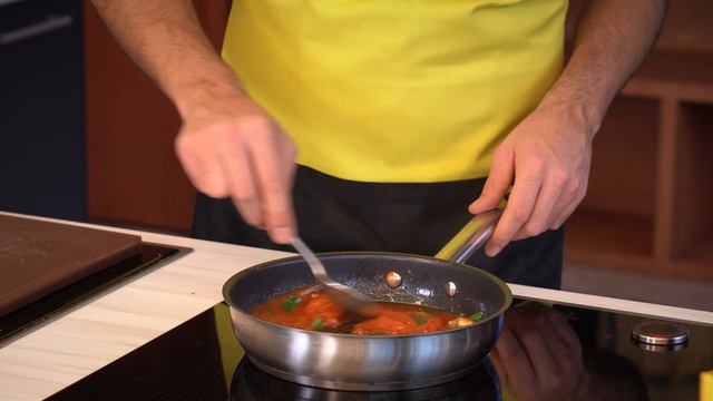 Паста с помидорами и базиликом смотреть онлайн