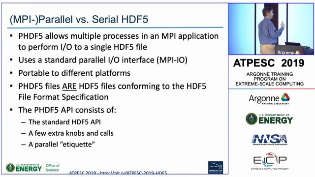 Scalable HDF5 ǀ Quincey Koziol, Argonne National Laboratory смотреть онлайн