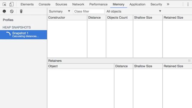 Finding detached DOM nodes using Chrome DevTools смотреть онлайн