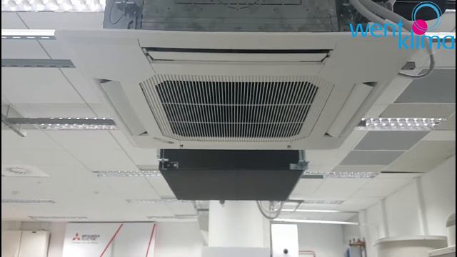 Mitsubishi PLA-ZRP klimatyzator kasetonowy смотреть онлайн