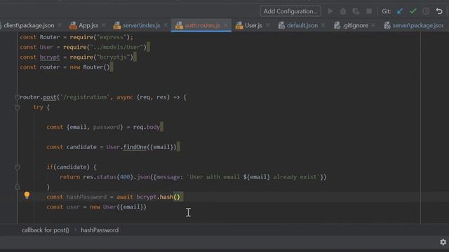 4. React + Node.js - REST Api, регистрация на сервере - Облачное хранилище смотреть онлайн