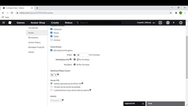 Roblox | How to make your game paid access смотреть онлайн