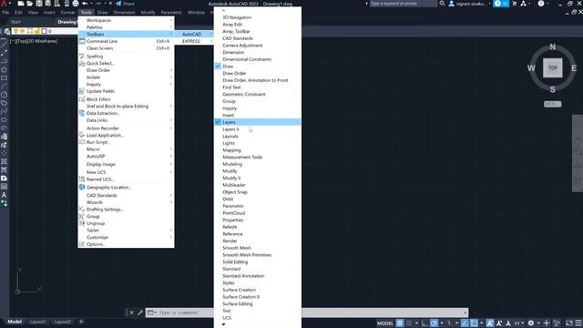 Autocad classic workspace restore | Any version | Ep 03 смотреть онлайн