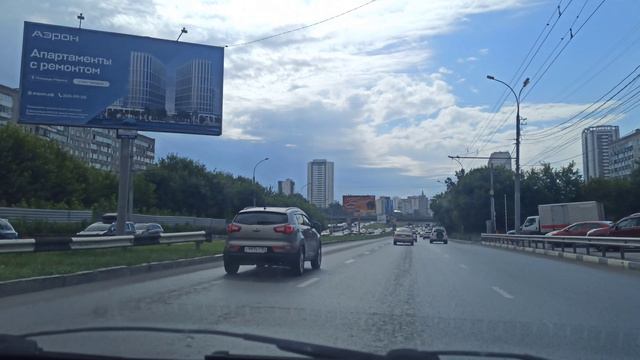Автопутешествие с юго-запада на северо-восток Новосибирска ч.2 смотреть онлайн
