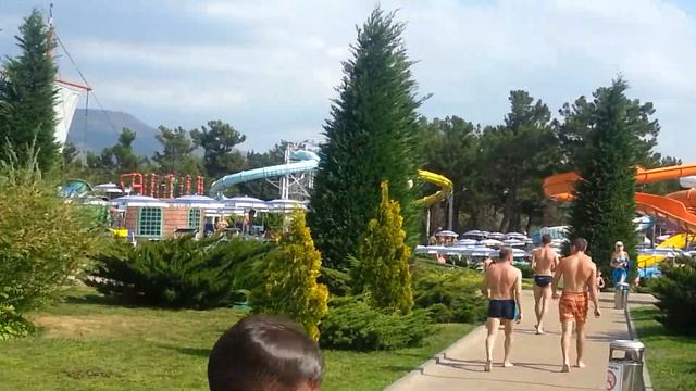 Аквапарк Золотая Бухта. Геленджик 2014. смотреть онлайн