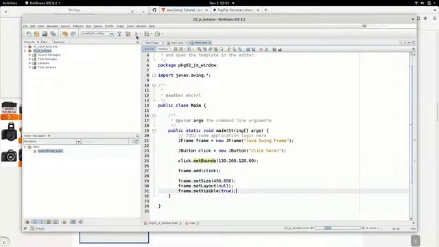 Java Swing Tutorial 02 - Java Swing Frame #window #java #tutorial #swing смотреть онлайн