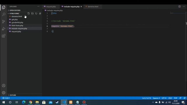 PHP - Include, Require смотреть онлайн