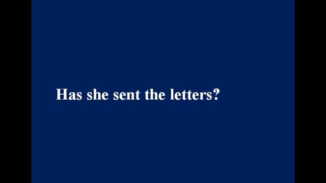 present perfect passive смотреть онлайн