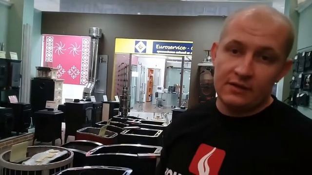 Дровяная печь для бани и сауны "Колибри 9" смотреть онлайн