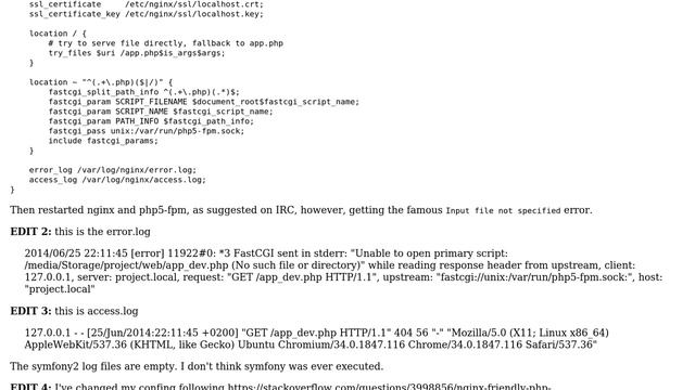 DevOps & SysAdmins: Nginx + php5-fpm + Symfony2 = "File not found." смотреть онлайн