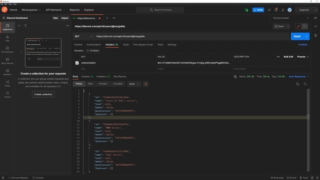 Discord Bot Dashboard #18 - Basic HTTP Requests to Discord API смотреть онлайн
