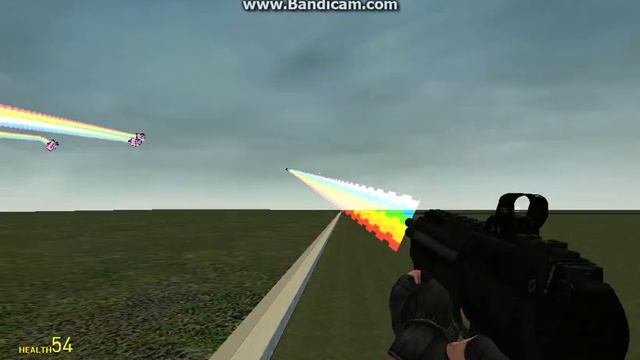 gmod nyan cat gun song XD смотреть онлайн