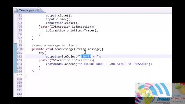 Intermediate Java Tutorial 45 How to Send Messages смотреть онлайн