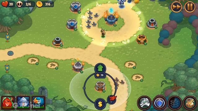 Realm Defense: Hero Legends TD - Gameplay (Lvl. 1-10), Playthrough (iOS & Android) смотреть онлайн