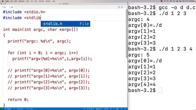 Command Line Arguments | C Programming Tutorial смотреть онлайн
